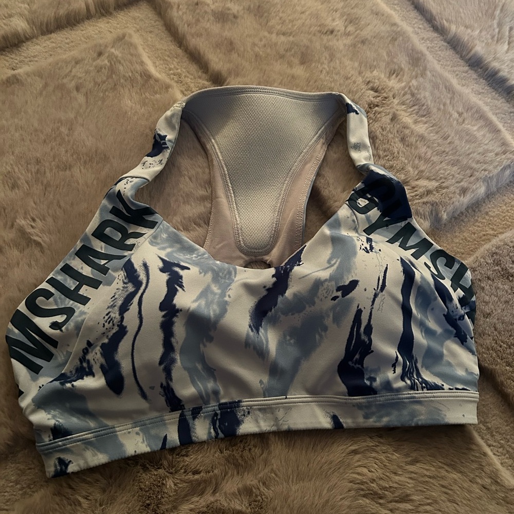 Gymshark Women's Blue Sports Bra